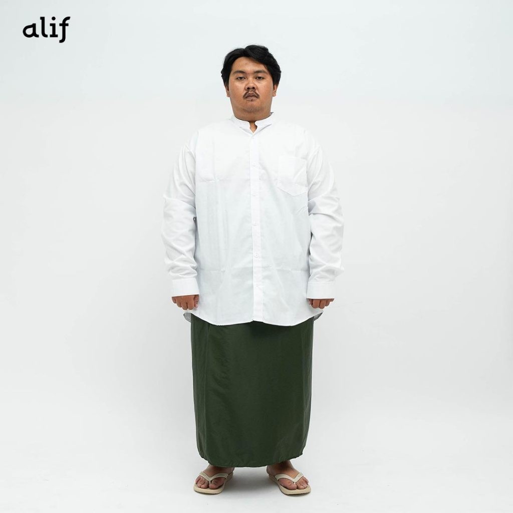 SARUNG ALIF TRAVEL AMMAR UKURAN JUMBO (BIG SIZE) PARASUT PREMIUM KOREA