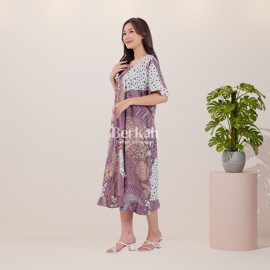 Daster Batik Rayon Karet Surya Teja Dss- 5