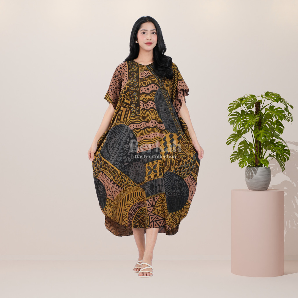 Daster Lowo Batik Rayon Resleting Surya Teja 2