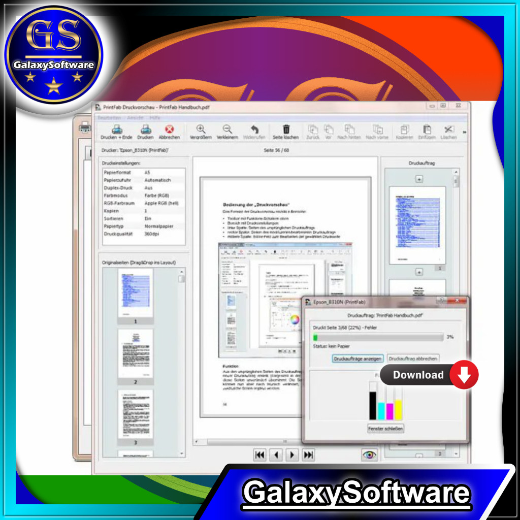 Jual PrintFab Pro XL v3.0.6 2026 setting tinta sablon Windows Full ...