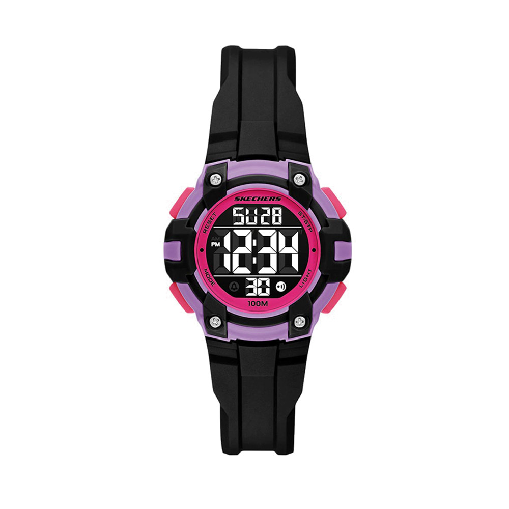 Skechers Anoka Women's Digital Watch - Black