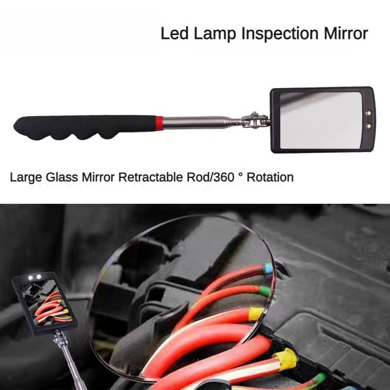 Jual Universal Retractable Under-vehicle Inspection Mirror 360° Chassis ...