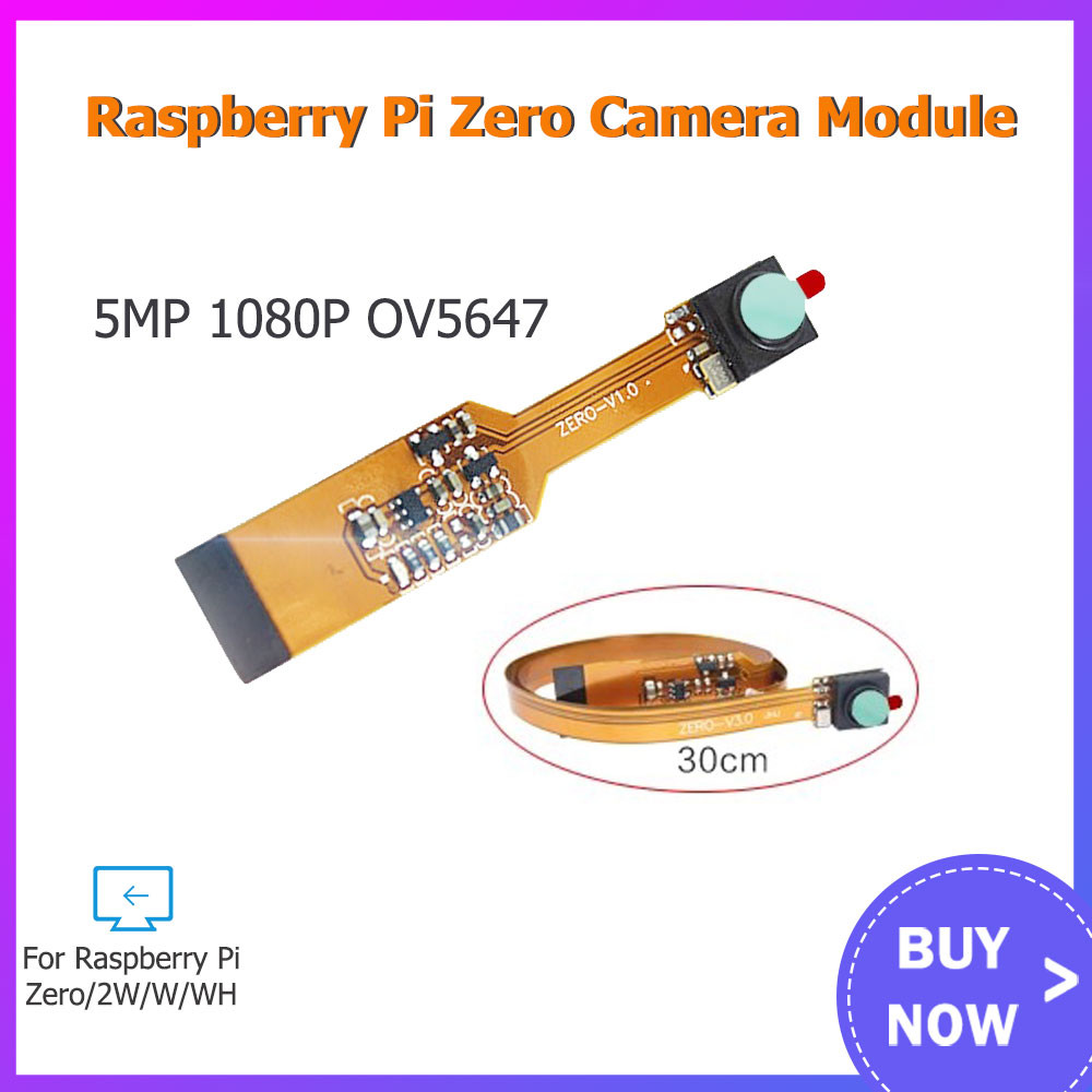 Jual Raspberry Pi ZERO W / ZERO V1.3 OV5647 Camera Module 5 Million ...