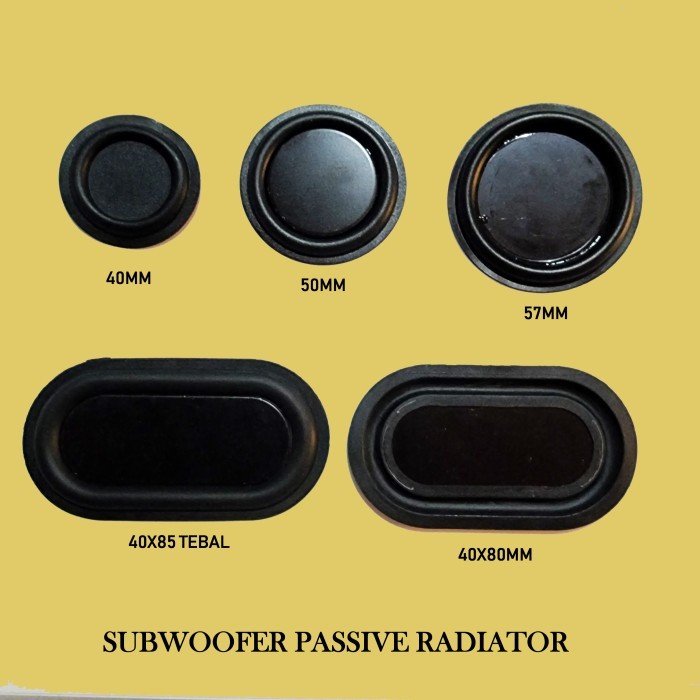 Jual (EP) Subwoofer Passive Radiator sub Woofer pasif Low Bass DIY ...