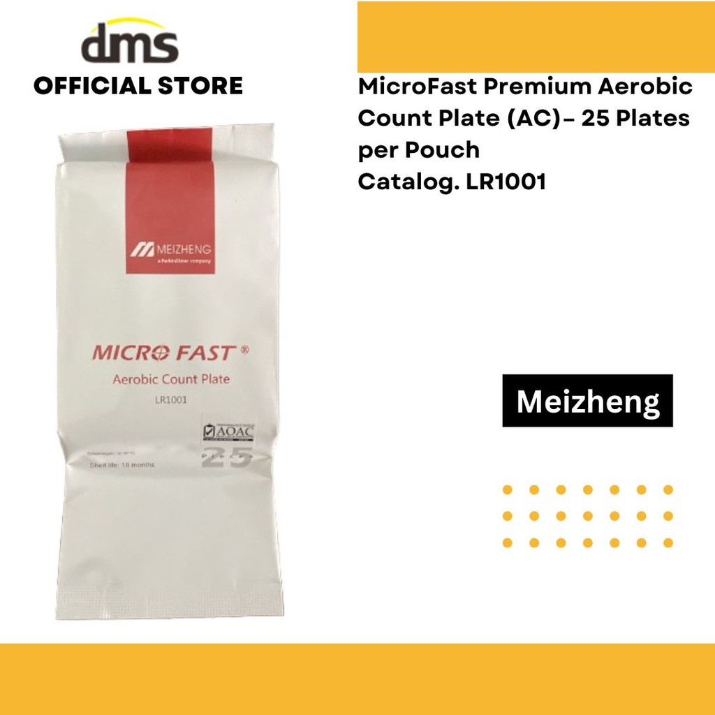 Jual Microfast Aerobic Count Plate (AC) - 25 Plates per Pouch Meizheng ...