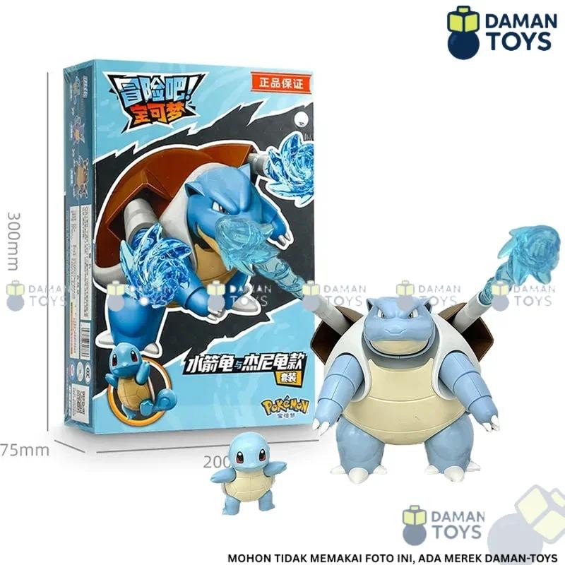 Jual Pokemon Pikachu Charmander Bulbasaur Squirtle Mewtwo Building ...