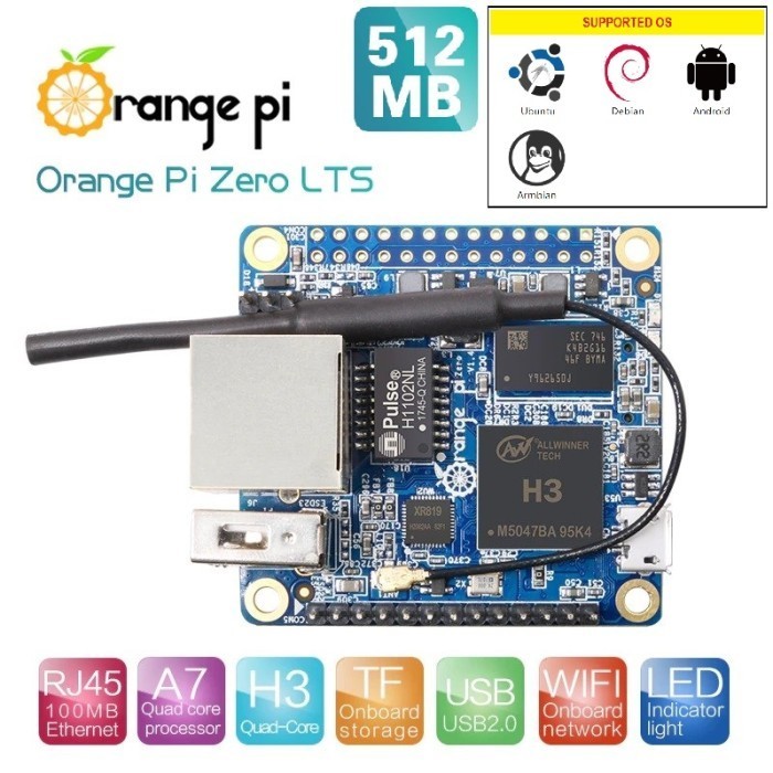 Jual DS99 Orange Pi Zero LTS - 512MB | Shopee Indonesia
