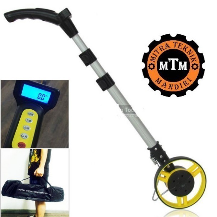 Jual ALAT UKUR DIGITAL METERAN JALAN MEASURING WHEEL DIGITAL METERAN ...