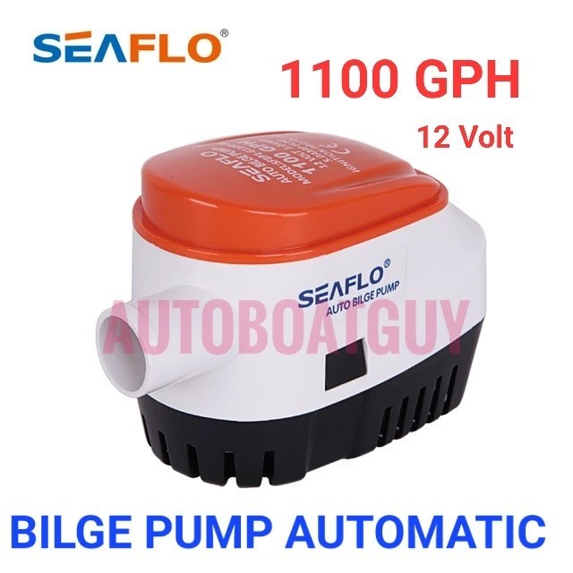 Pompa Acqua Roulotte FreeTec Pompa Di Sentina 12V 3700 GPH - Sommersibile Per Barche E Camper Pompa Sommersa Barche - Foto 4