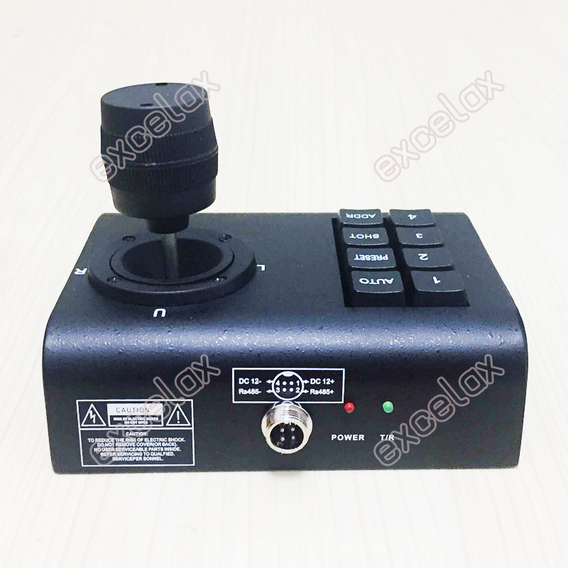 Jual 3-Axis Joystick Mini Handheld Vehicle PTZ CCTV Keyboard Controller ...