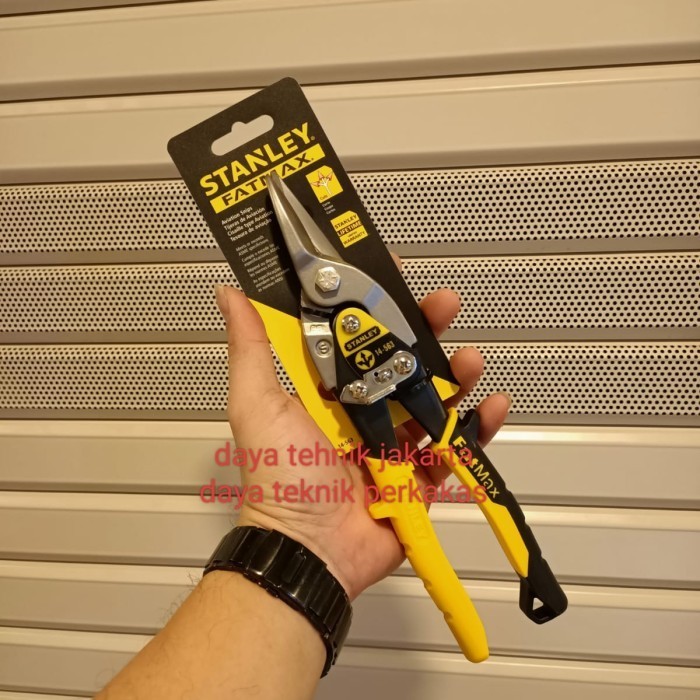 Jual Stanley gunting baja ringan lurus / Stanley MaxSteel Aviation ...
