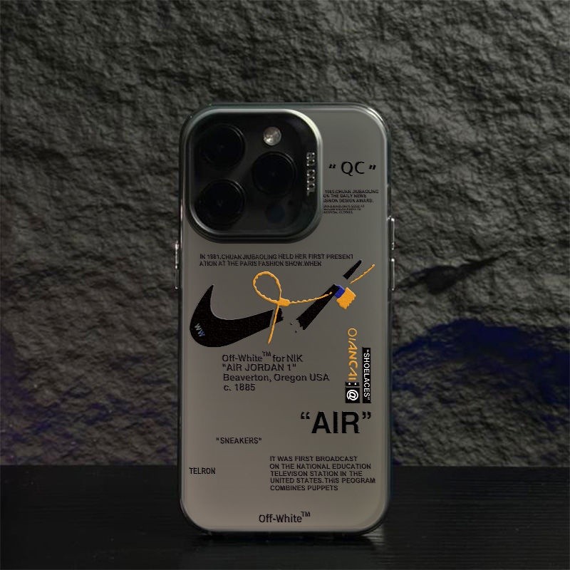 Jual “NIKE” Digambar tangan Luxury Matte CASE iPhone 11 kesing