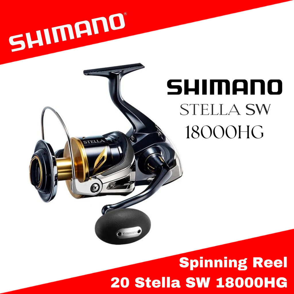 Jual Shimano Spinning Reel 20 Stella SW 18000HG | Shopee Jual Shimano Spinning Reel 20 Stella SW 18000HG | Shopee