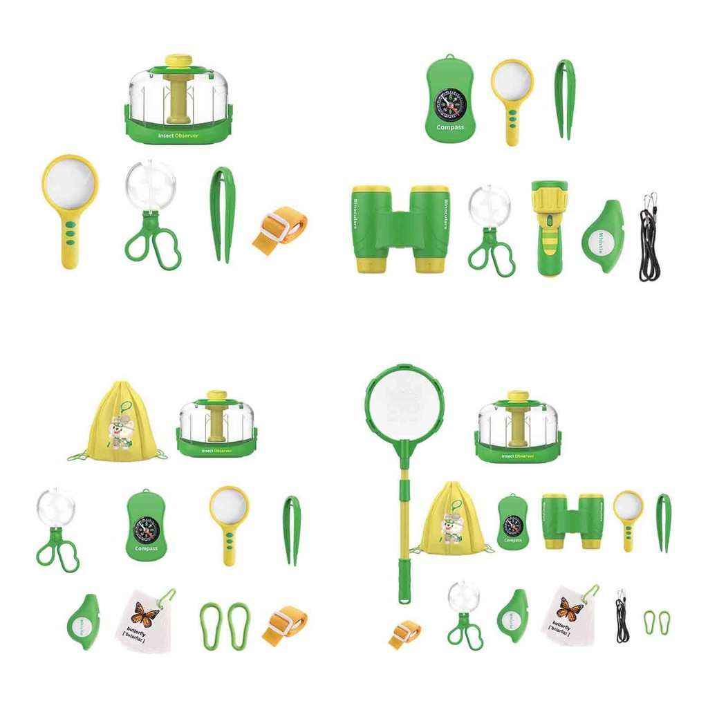 Jual Portable Bug Catcher Kit Viewer Microscope with Bug Collector Kids ...