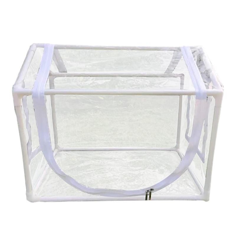 Jual Portable Greenhouse Mini Gardening Rain Cover with Rack and Rolled