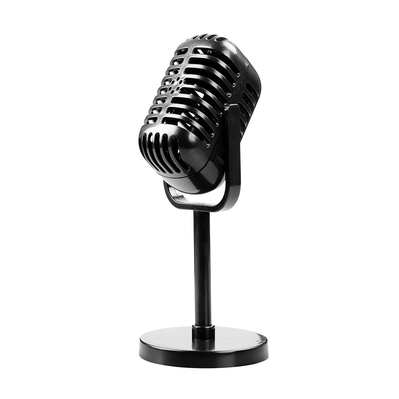 Jual Simulation Props Mic Retro Dynamic Vocal Microphone Vintage Style ...
