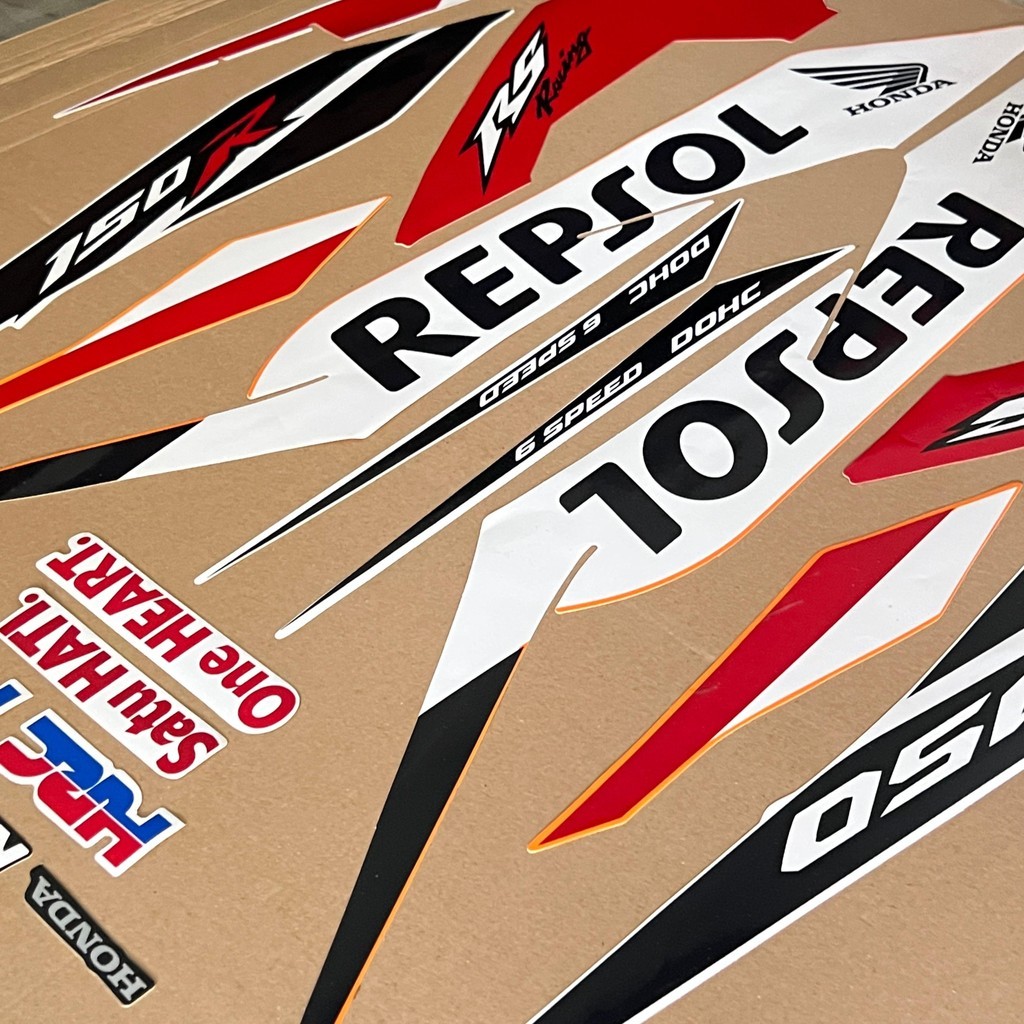 Jual Striping Decal Polet Sticker Honda Sonic 150 RS RS150R 2015 2016 ...