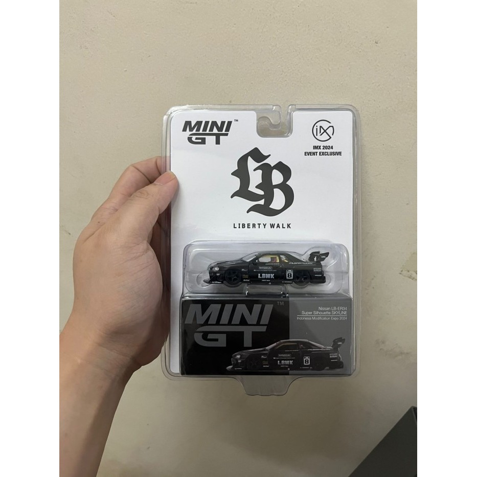 Jual Mini GT LBWK Nissan Skyline R34 Indonesia Modification Expo 2024 ...