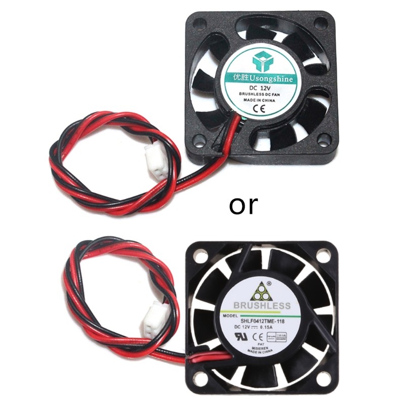 Ventilateur 40x40x10 Mm 12V 0.14A - Refroidissement Pour Électronique, PC, Imprimante 3D | Petit Ventilateur Silencieux