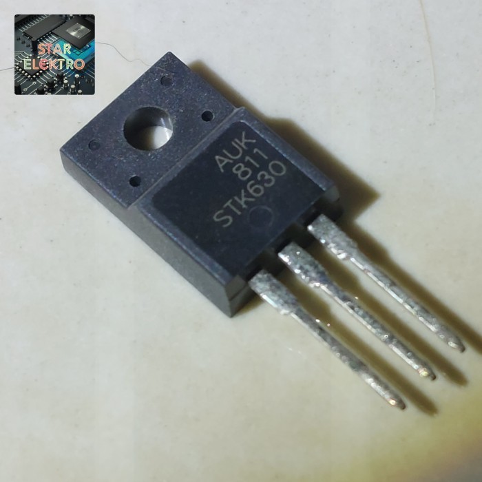 Jual STK630 To-220f STK 630 AUK Kodenshi STK630F 630F Mosfet 200V 6.5A ...