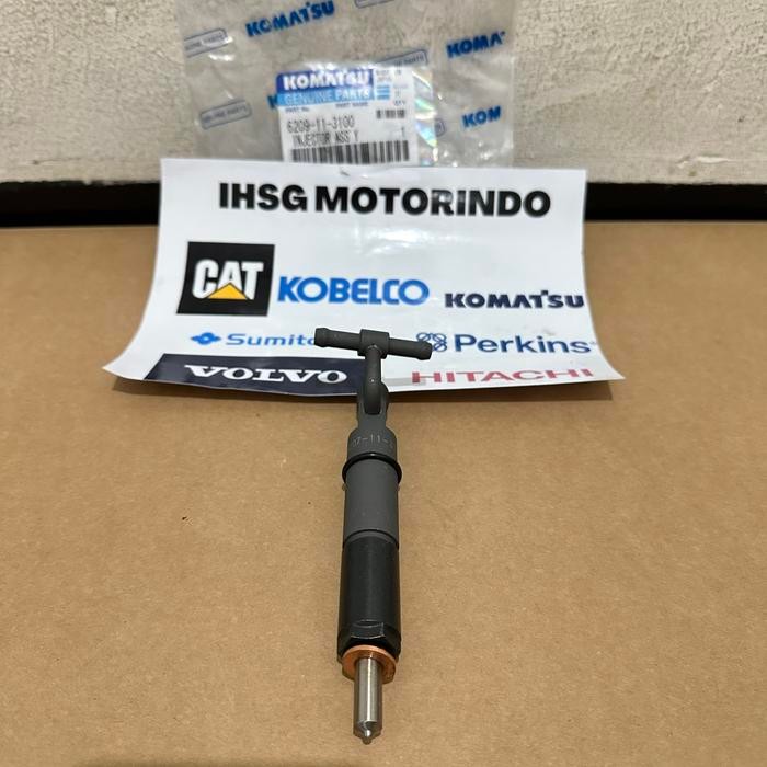 Jual Nozzle Injector PC200-6 PC200 6 Injector Assy 6D95 Patri 6209-11 ...