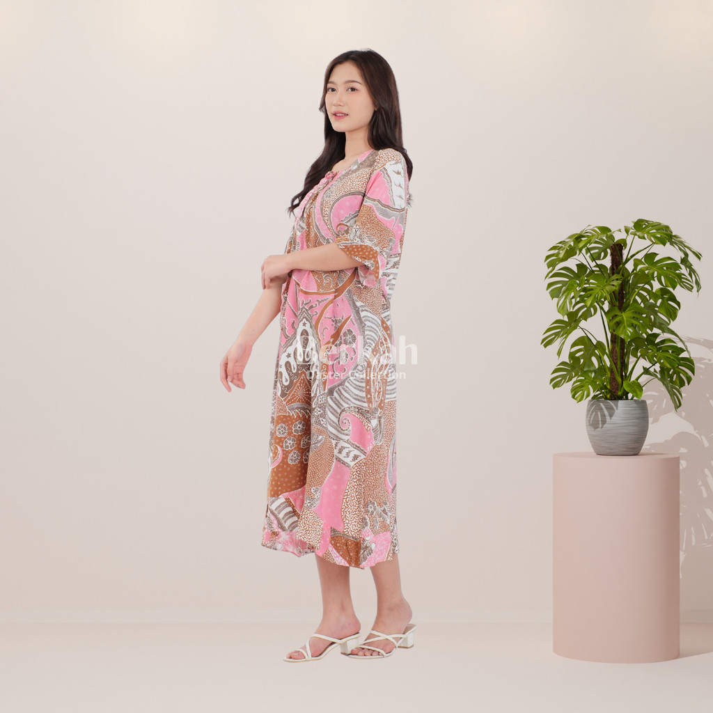 Daster Batik Rayon Karet Surya Teja Dss- 4