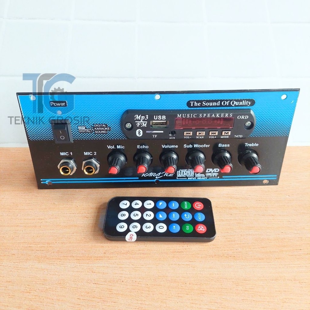 Jual Tone Control MP3 Panel + Echo – Modul Audio Karaoke Praktis dan ...