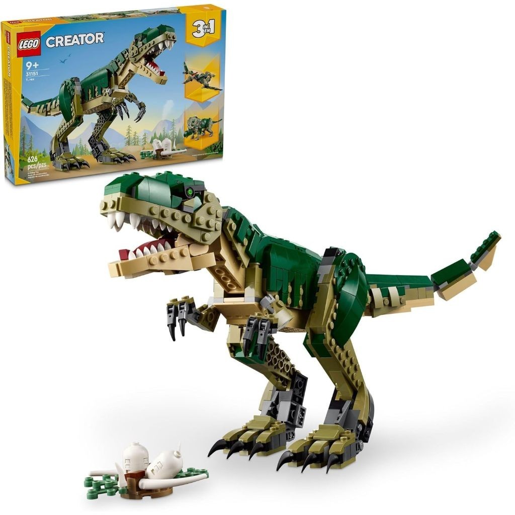 Jual LEGO Creator 31151 T. rex (626 Pieces) Mainan Susun / LEGO T Rex ...