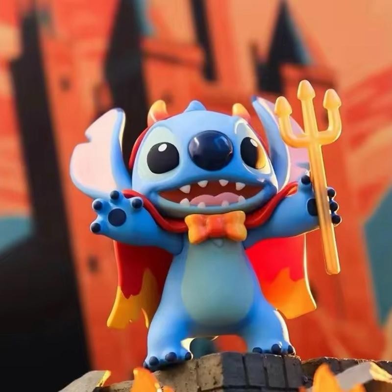 Jual Lilo and Stitch Top Toy Weird Diary Little Devil Action Figure ...