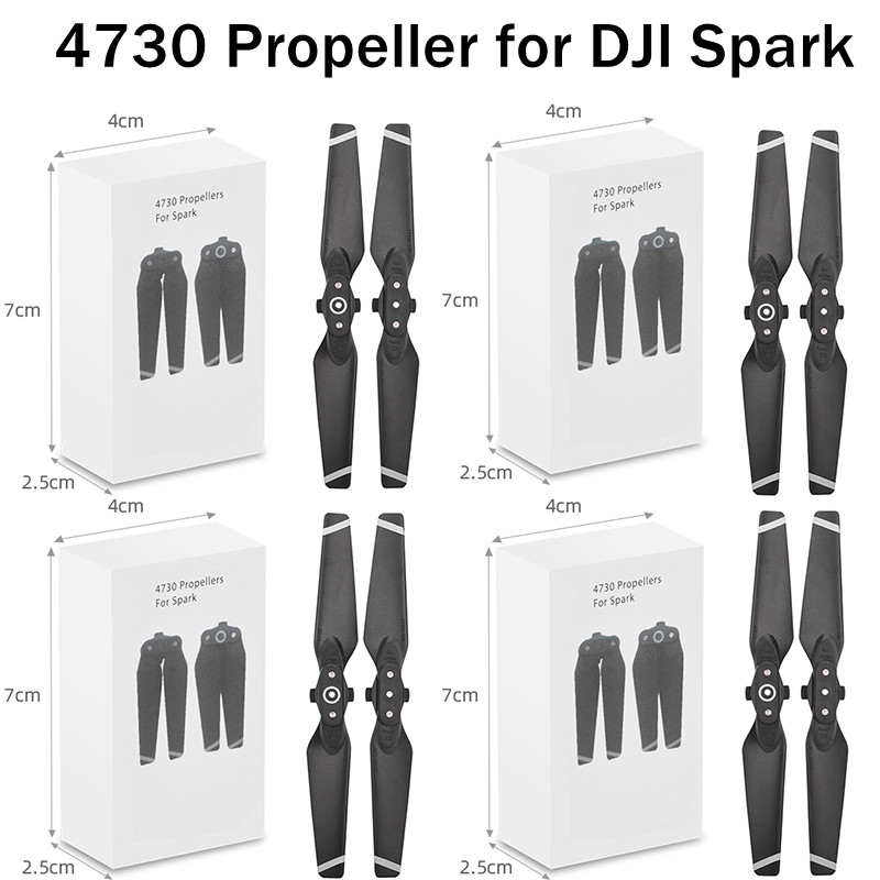 Jual Propeller For DJI Spark Drone 4730 Quick Release Folding Blades 