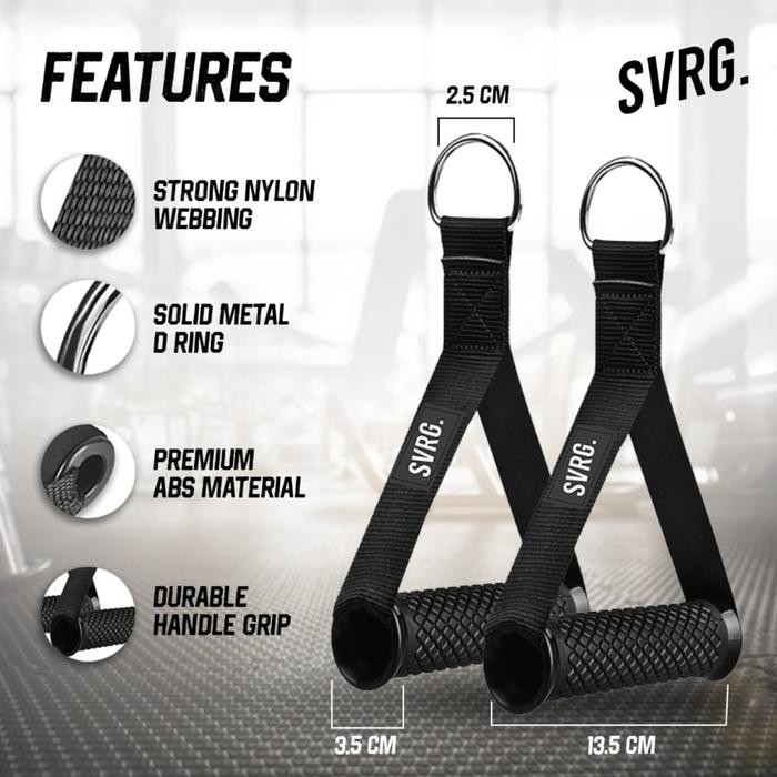 Jual toko olshoppSvarga Tricep Rope - Tali Pull Down - Latihan Otot ...