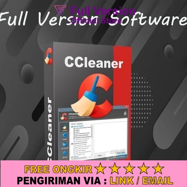 Jual CCleaner Pro Versi 5 Computer Deep Clean - Software Cache Junk ...