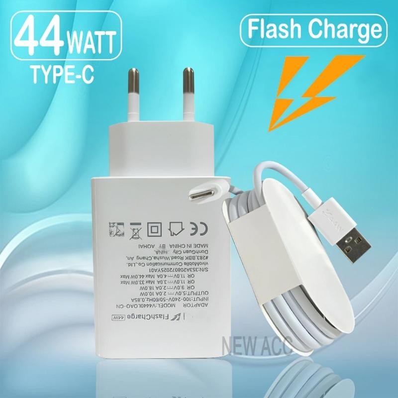 Jual Charger VIVO Original 100% 44W USB MICRO / TYPE C FLASH CHARGER ...