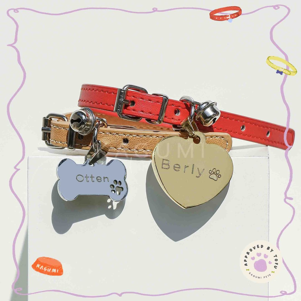 Jual KAGUMI Pets - Furbaby Tags | Tag Collar Custom Titanium Anabul ...