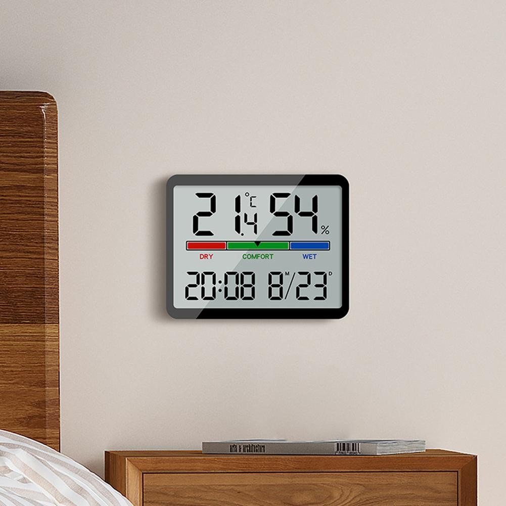 Jual Ultra Thin Digital Temperature Humidity Meter Magnetic Design ...