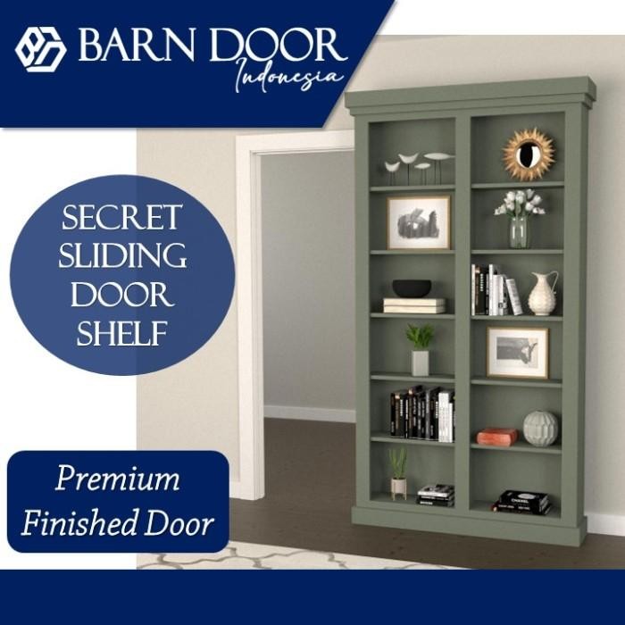 Jual Pintu Geser Rahasia, Secret Sliding Door, Pintu Rak Geser Pintu ...