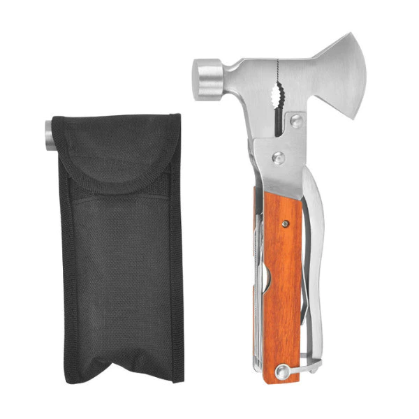 ATRIZ Survival Tools Portable 15 in 1 Palu Kapak Pisau Multifungsi