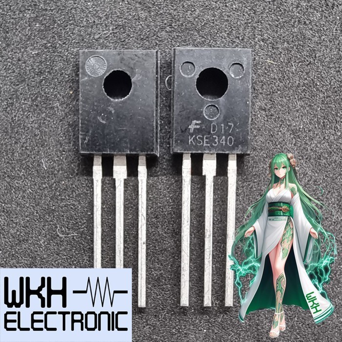Jual KSE340 KSE 340 NPN Transistor 300V 0.5A MJE340 MJE 340 | Shopee ...