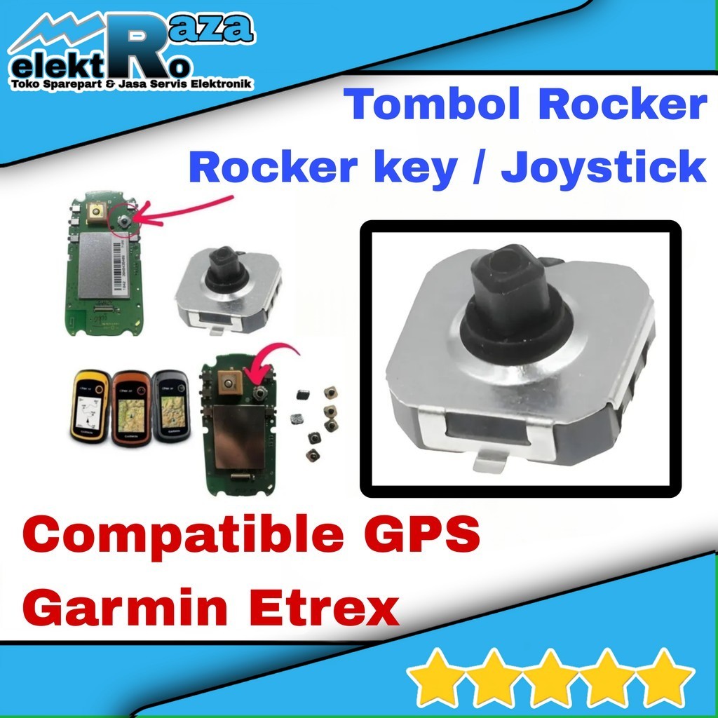 Jual Rocker Key Joystick Tombol Rocker Navigator Compatible GPS Garmin ...