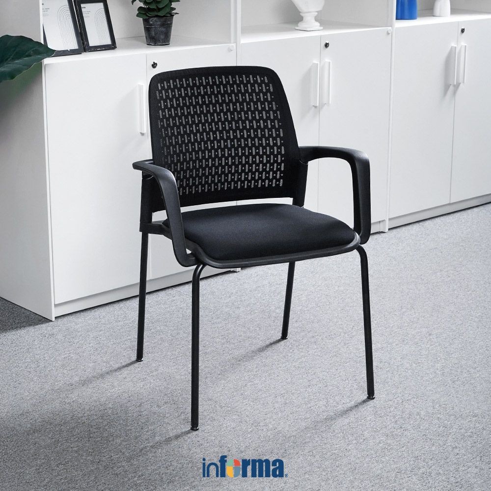 Jual Informa Lisbon Kursi Tamu Kantor - Hitam Visitor Chair Tempat ...