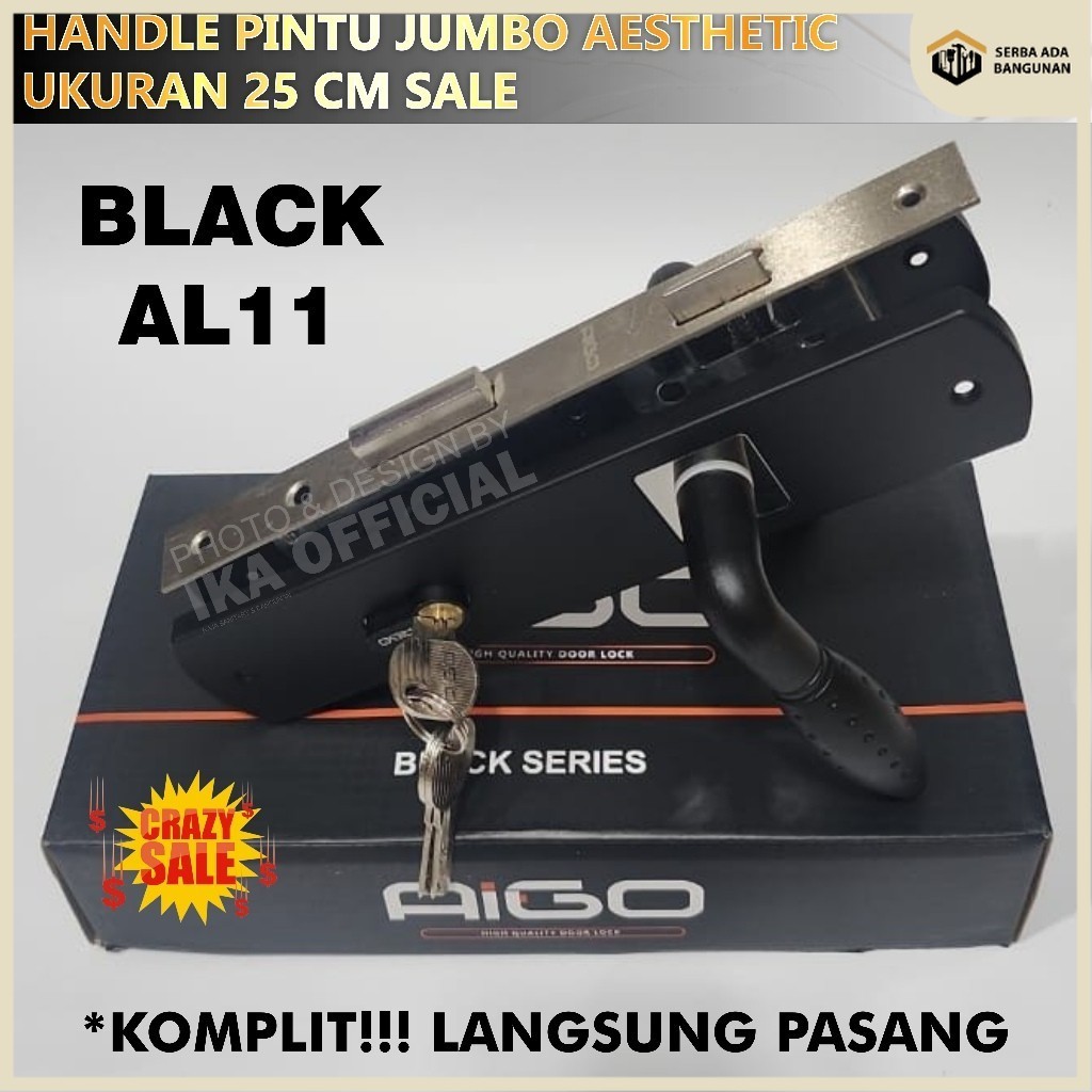 Jual SAB Gagang Pintu Gaya Eropa/ Pegangan pintu/Door Handle set Slot ...