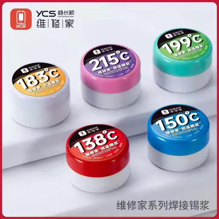 Jual Timah Paste / Timah Cair YCS 50gr 138℃ / 199℃ / 150℃ /183℃ / 199 ...