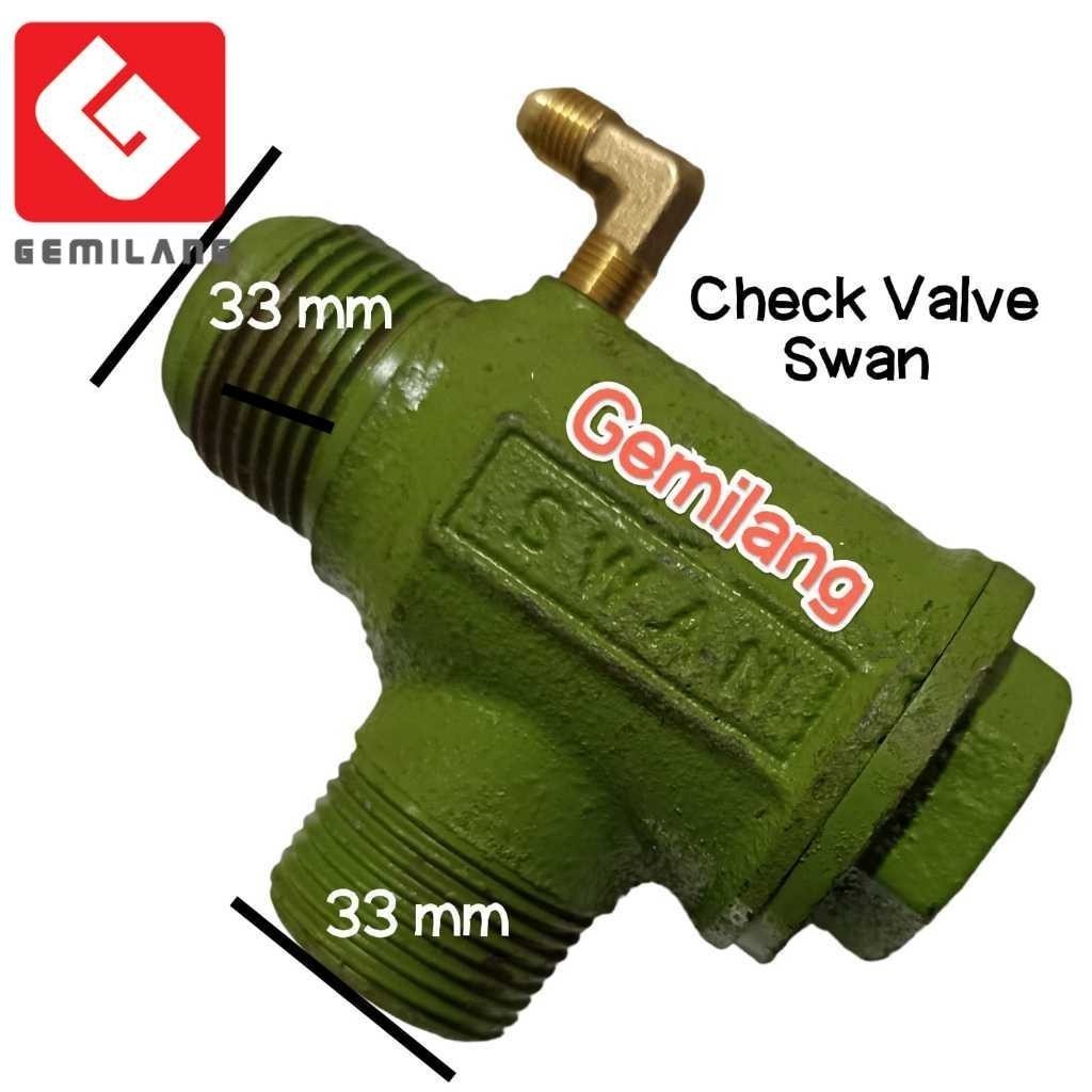 Jual Check Valve Kompresor Swan 5 hp sampai 15 hp | Shopee Indonesia