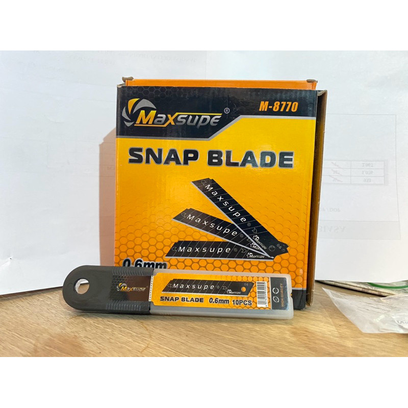 Jual Isi Cutter MAXSUPE/Isi Cutter Besar/Isi Cutter Hitam (PCS ...