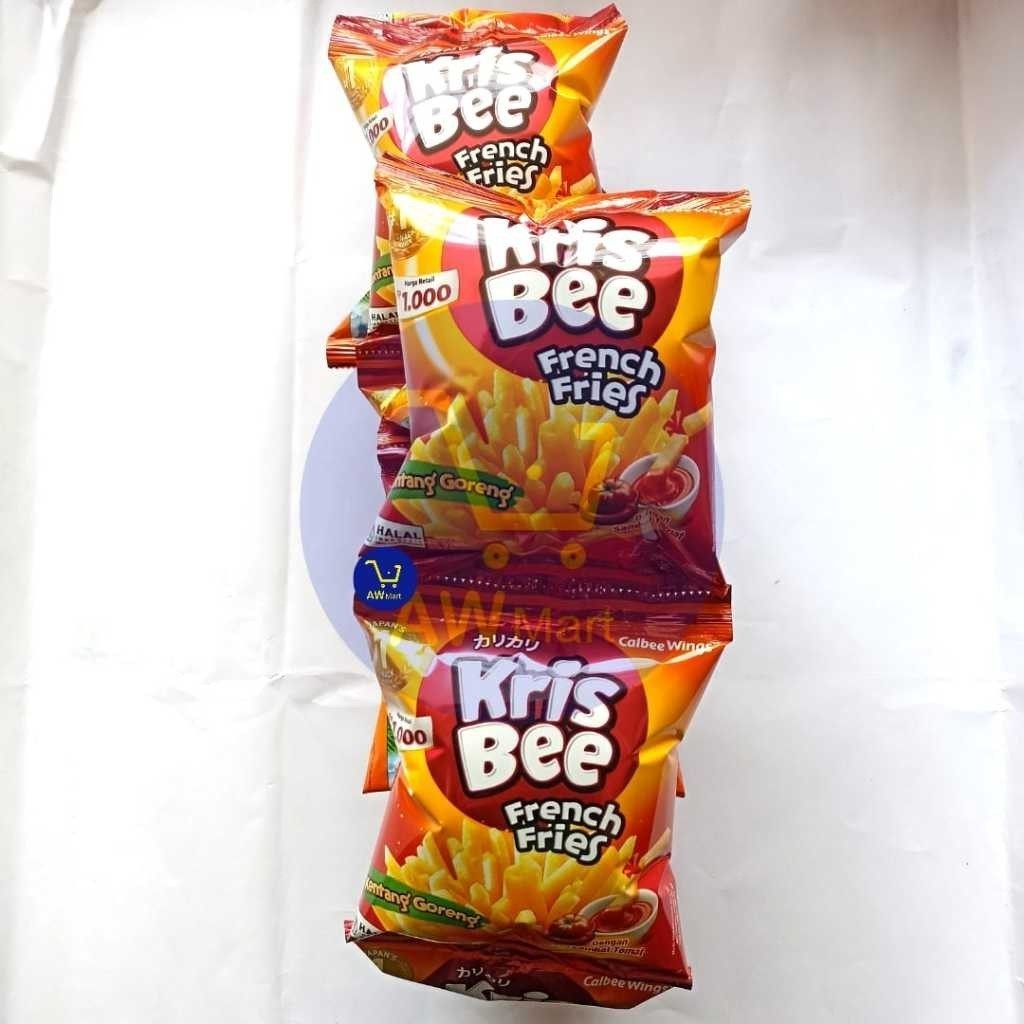 Jual CHIKI KRISBEE FRENCH ECER 1000 FRIES PER RENCENG ISI ( 10 SACHET X ...
