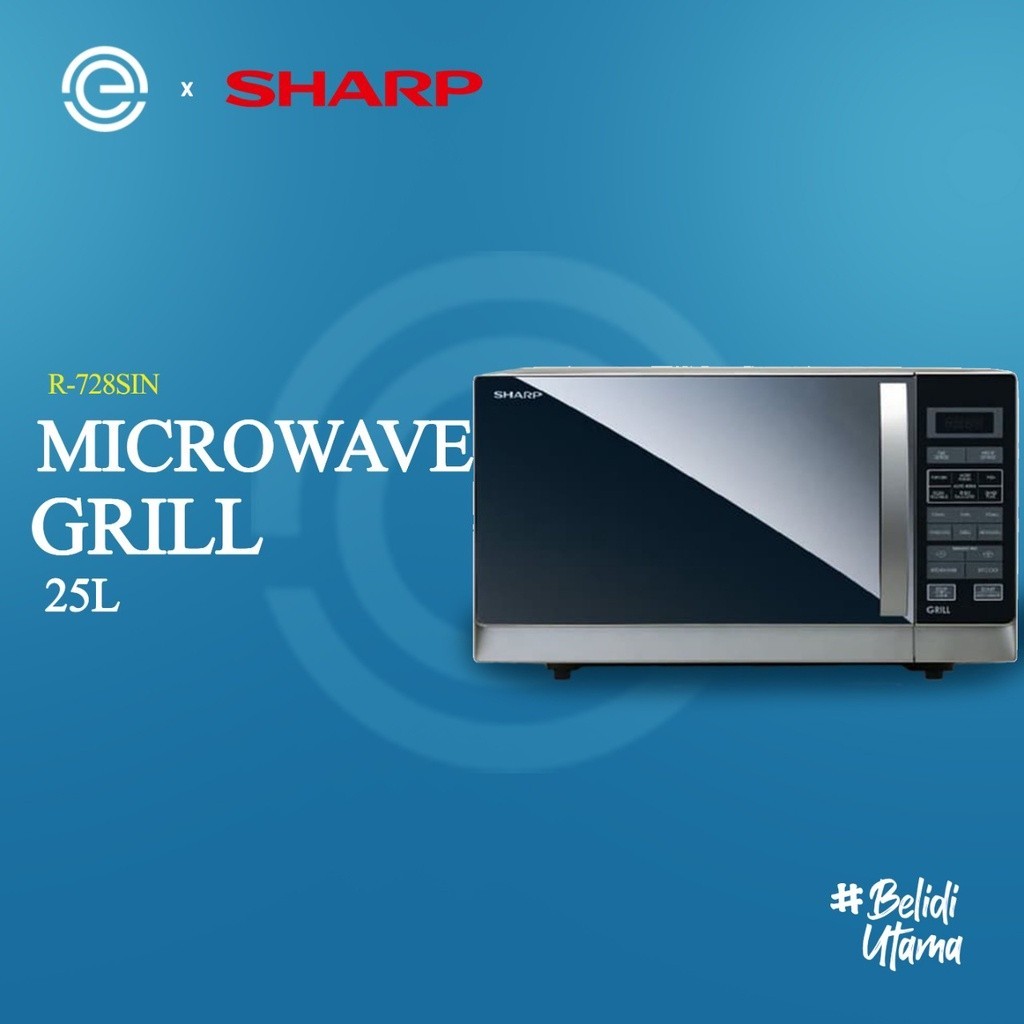 Jual SHARP Microwave Grill 25 Liter R-728 | Shopee Indonesia