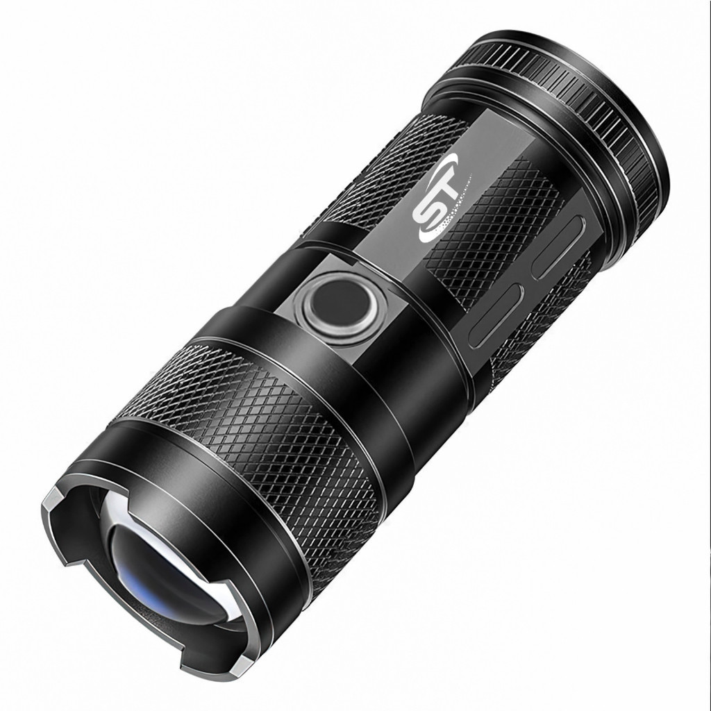 Jual Senter Led Cob Cas Zoom In Out 9 Mode Super Terang Good Quality ...