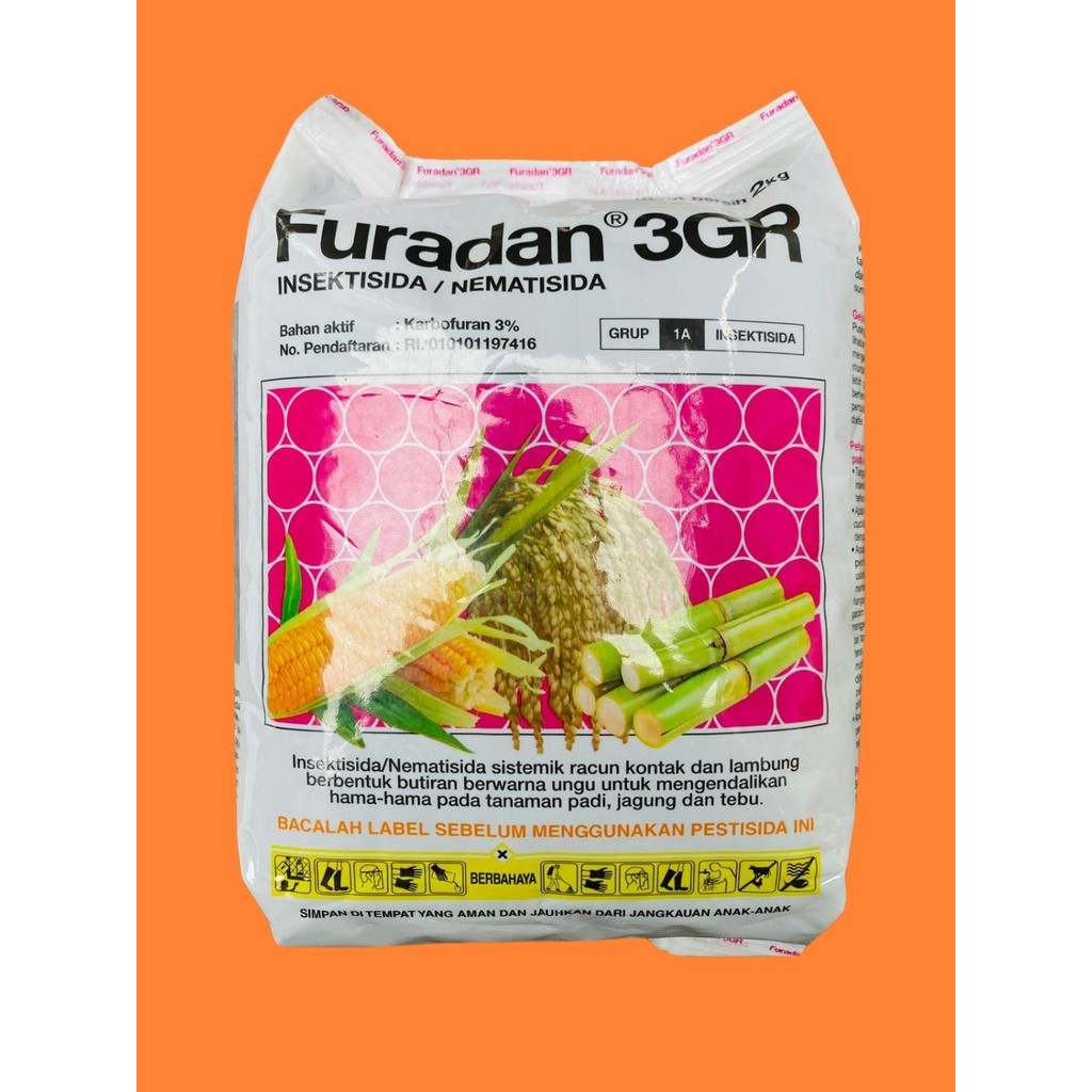 Jual Insektisida Nematisida FURADAN 3GR 2Kg MK | Shopee Indonesia