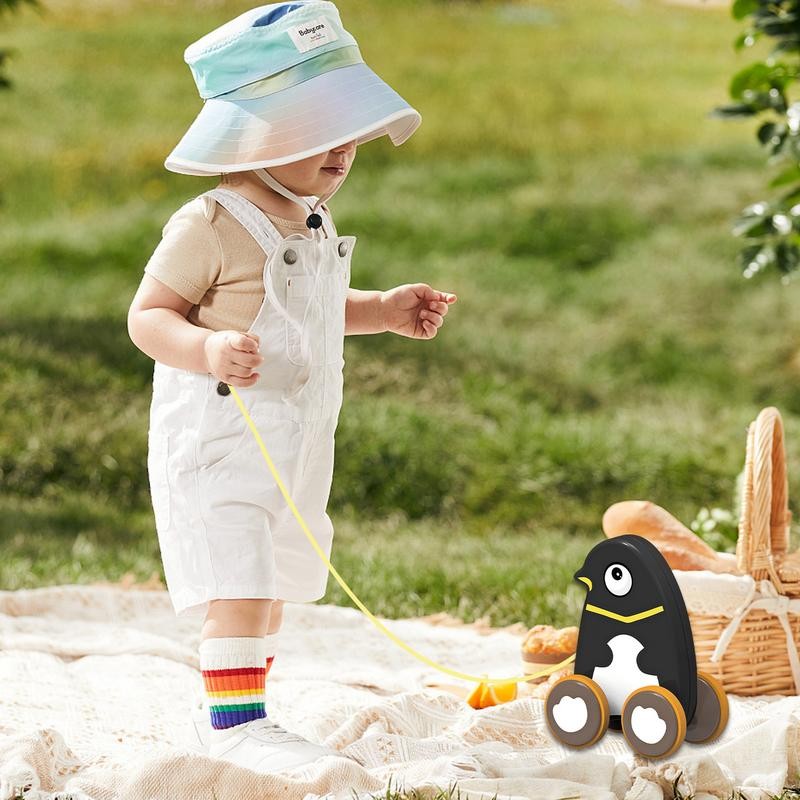 Jual Pull Toys For 1 Year Old Cute Funny Push Pull Toy Animal Shape ...