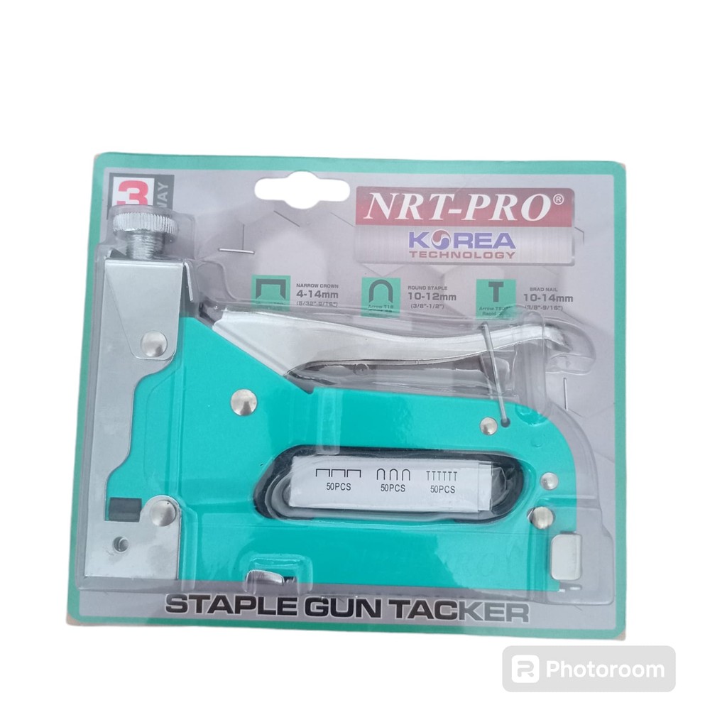 Jual STAPLES GUN TACKER 3 IN 1 MERK NRT-PRO | Shopee Indonesia